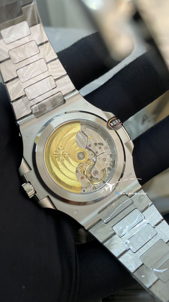 3K Factory  Nautilus 一体机一比一超A高仿复刻手表 PATEK PHILIPPE 5811/1G-001 wrist watch  / BD376