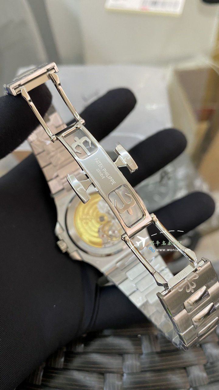 3K Factory  Nautilus 一体机一比一超A高仿复刻手表 PATEK PHILIPPE 5811/1G-001 wrist watch  / BD376