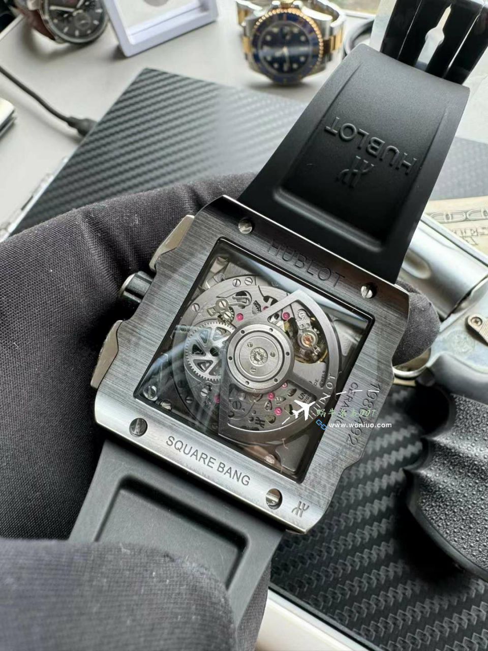 BBF hublot 恒宝SQUARE BANG UNICO Composite 821.CI.0170.RX超A复刻高仿 wrist watch  / YB132