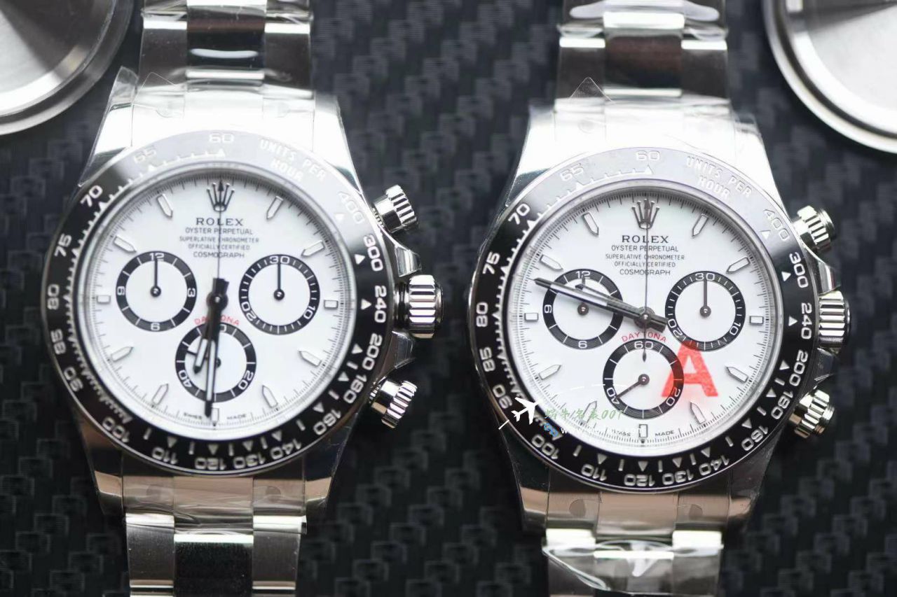  Video analysis VS Rolex 4131熊猫迪  m126500LN-0001完美对版原装 top 高仿复刻 wrist watch  / R860
