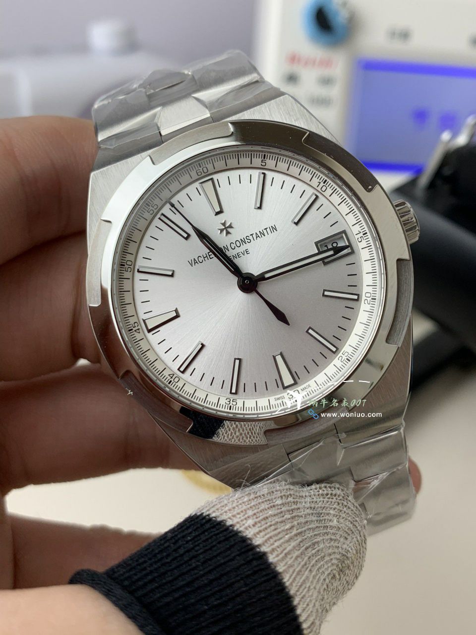 PPF Vacheron Constantin   Overseas 钢王复刻高仿4520V/210A-B483 wrist watch  / JS266