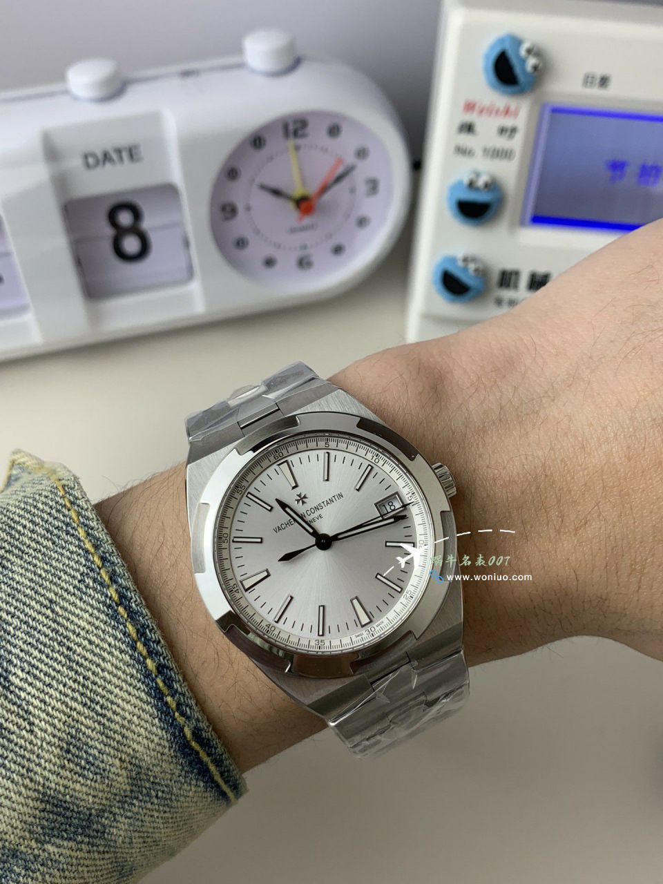 PPF Vacheron Constantin   Overseas 钢王复刻高仿4520V/210A-B483 wrist watch  / JS266