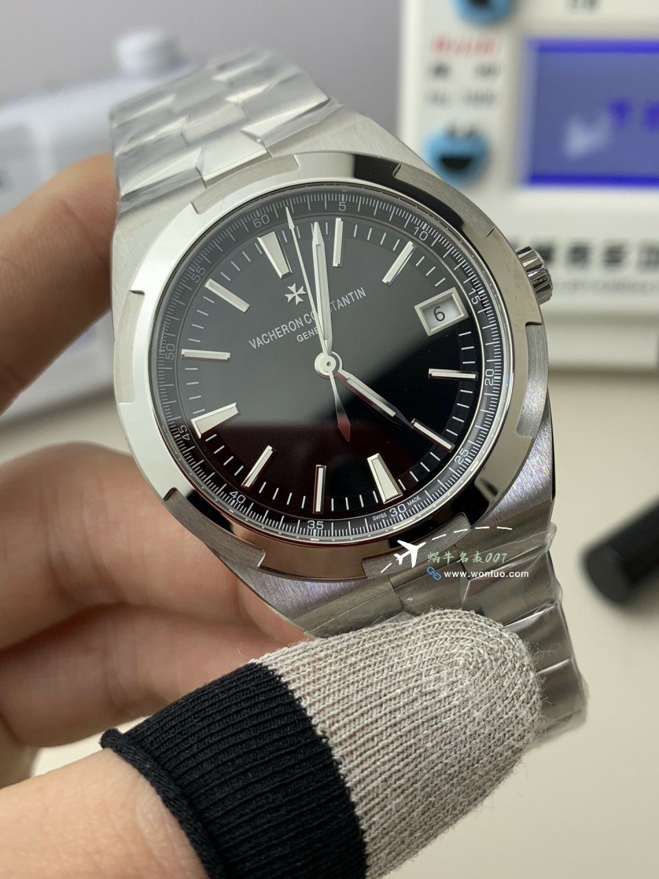 PPF Vacheron Constantin   Overseas 钢王复刻高仿4520V/210A-B483 wrist watch  / JS266