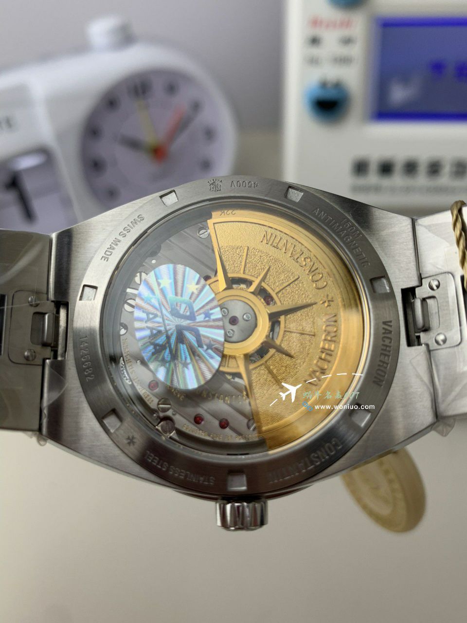 PPF Vacheron Constantin   Overseas 钢王复刻高仿4520V/210A-B483 wrist watch  / JS266