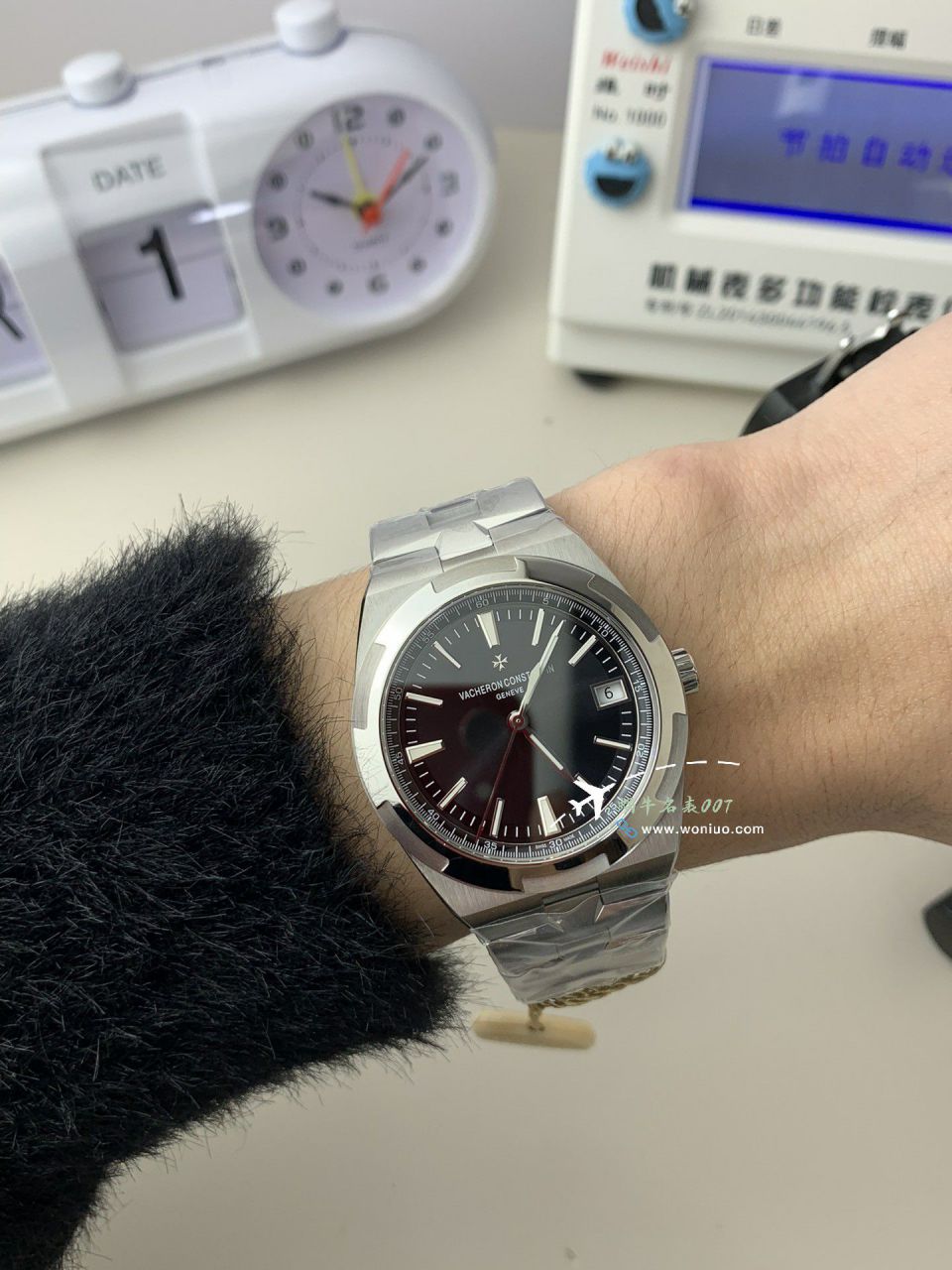 PPF Vacheron Constantin   Overseas 钢王复刻高仿4520V/210A-B483 wrist watch  / JS266