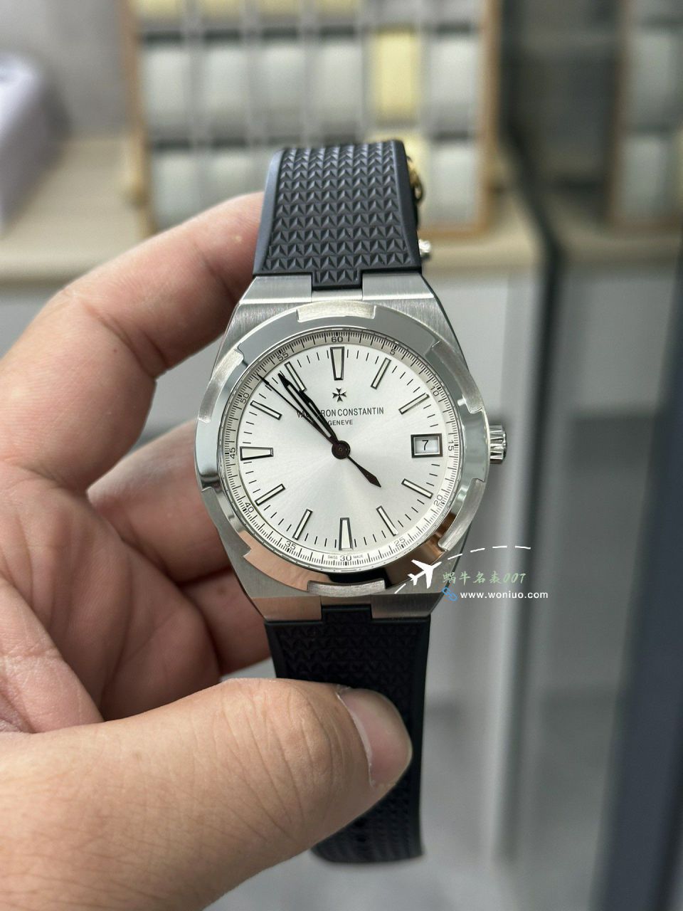 PPF Vacheron Constantin   Overseas 钢王复刻高仿4520V/210A-B483 wrist watch  / JS266