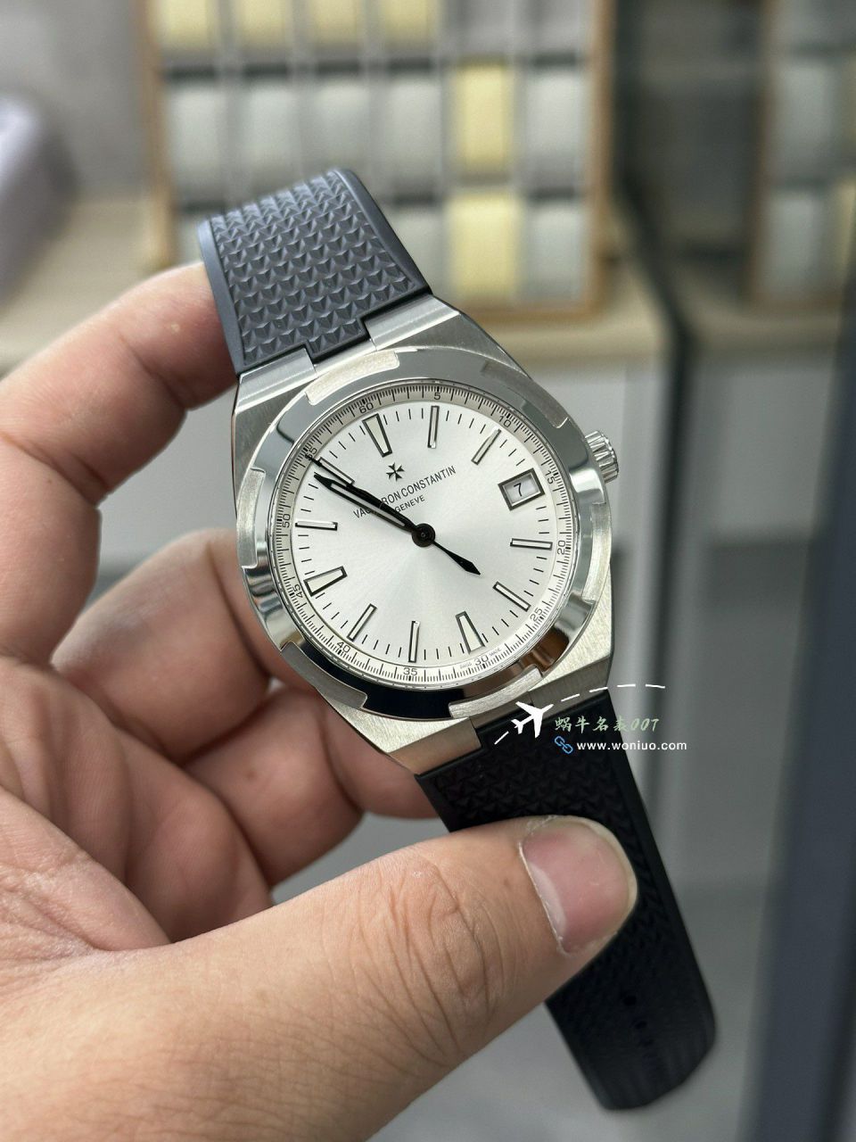 PPF Vacheron Constantin   Overseas 钢王复刻高仿4520V/210A-B483 wrist watch  / JS266