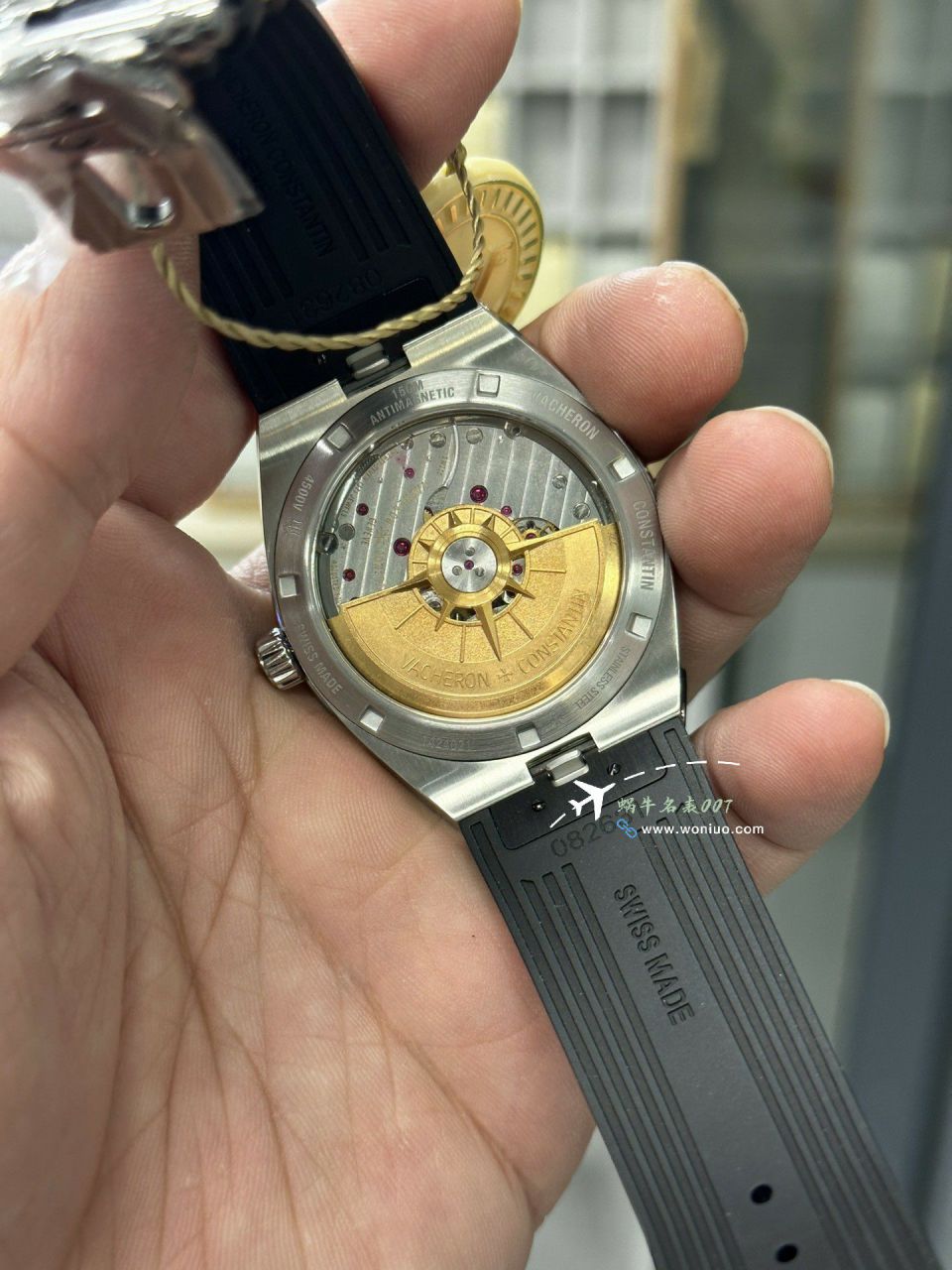 PPF Vacheron Constantin   Overseas 钢王复刻高仿4520V/210A-B483 wrist watch  / JS266