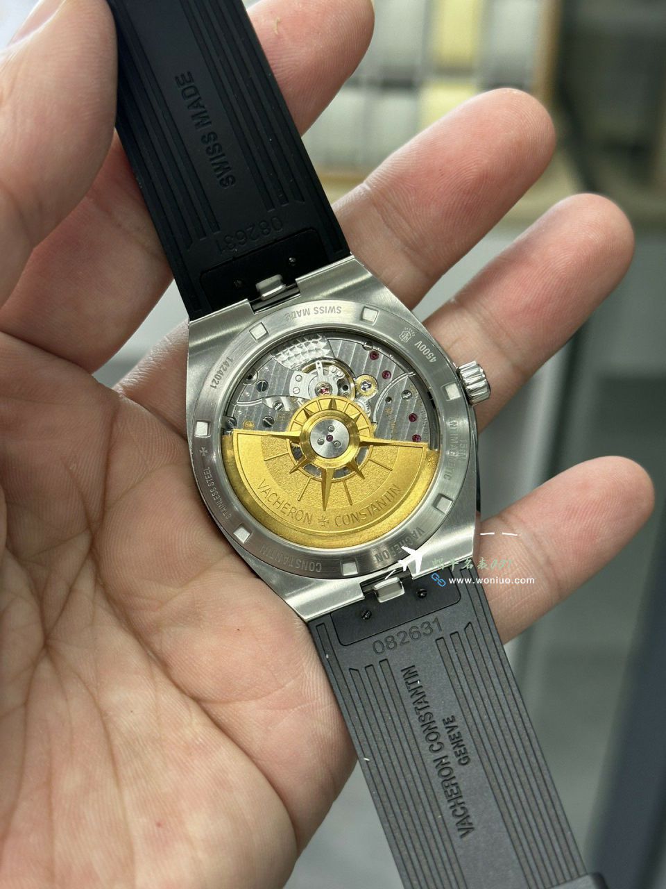 PPF Vacheron Constantin   Overseas 钢王复刻高仿4520V/210A-B483 wrist watch  / JS266