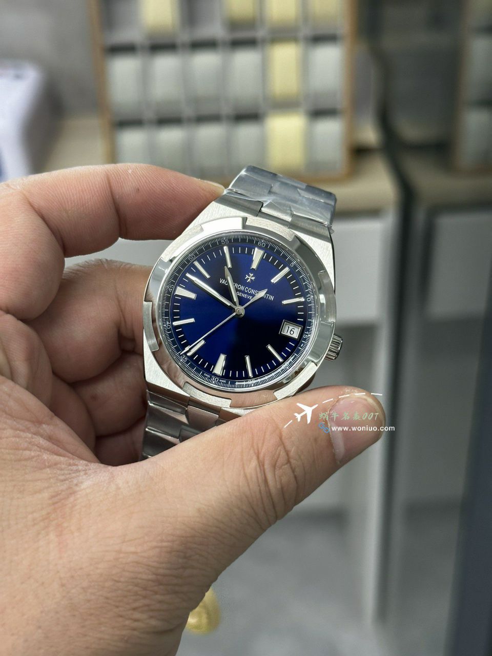 PPF Vacheron Constantin   Overseas 钢王复刻高仿4520V/210A-B483 wrist watch  / JS266