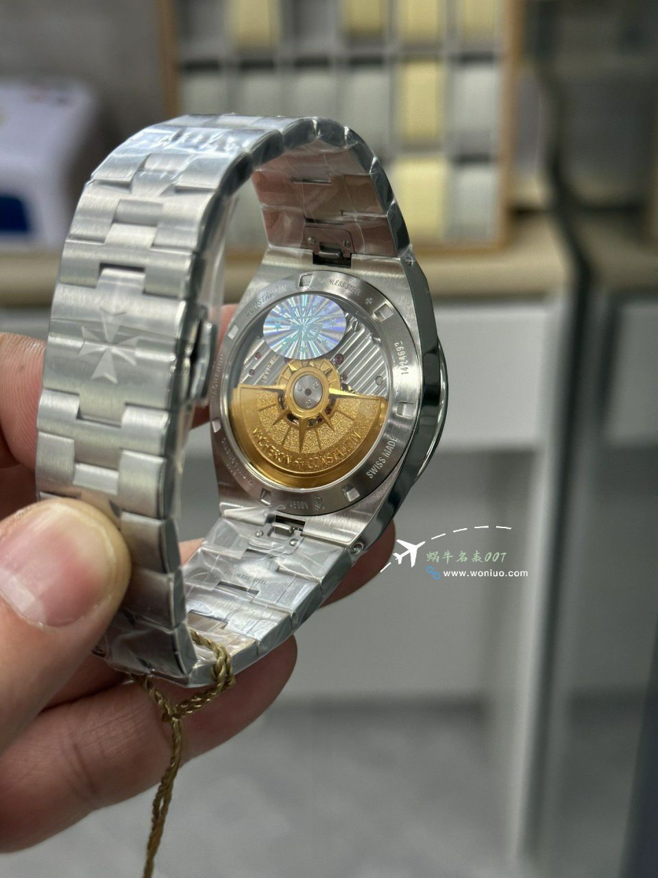 PPF Vacheron Constantin   Overseas 钢王复刻高仿4520V/210A-B483 wrist watch  / JS266