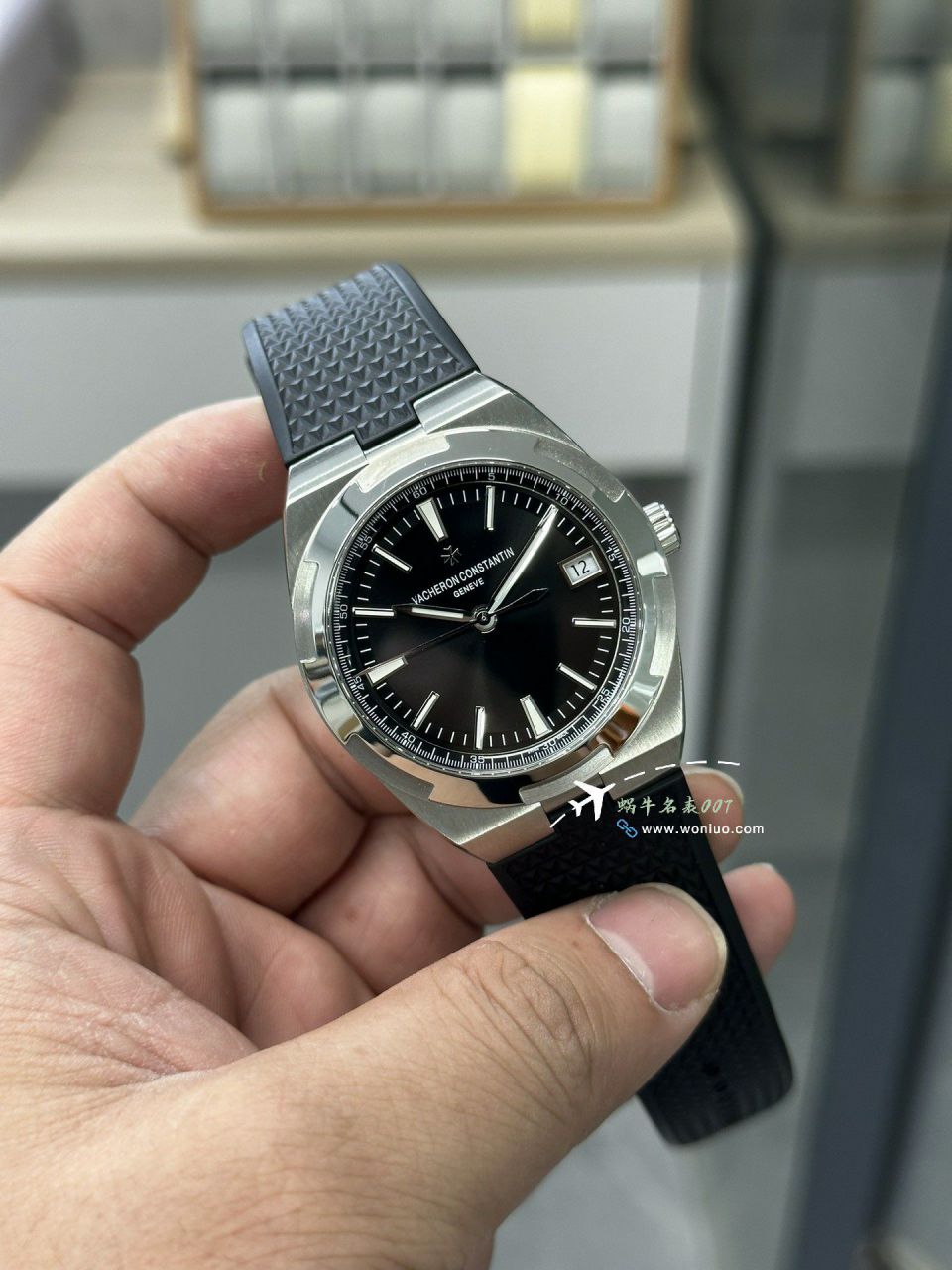 PPF Vacheron Constantin   Overseas 钢王复刻高仿4520V/210A-B483 wrist watch  / JS266