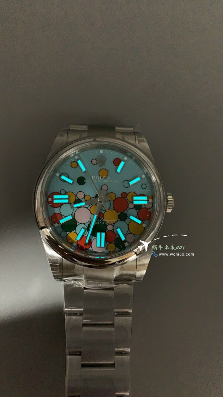 VS Rolex  oyster perpetual 动41毫米m124300-0008一比一复刻高仿气球泡泡手表 / R858