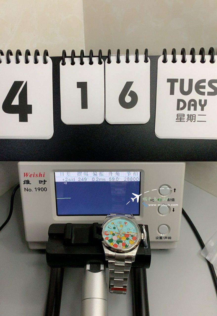VS Rolex  oyster perpetual 动41毫米m124300-0008一比一复刻高仿气球泡泡手表 / R858