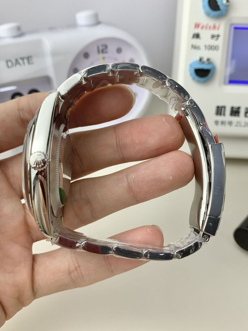 VS Rolex  oyster perpetual 动m124300-0002 wrist watch 41毫米一比一高仿黑恒动 / R859