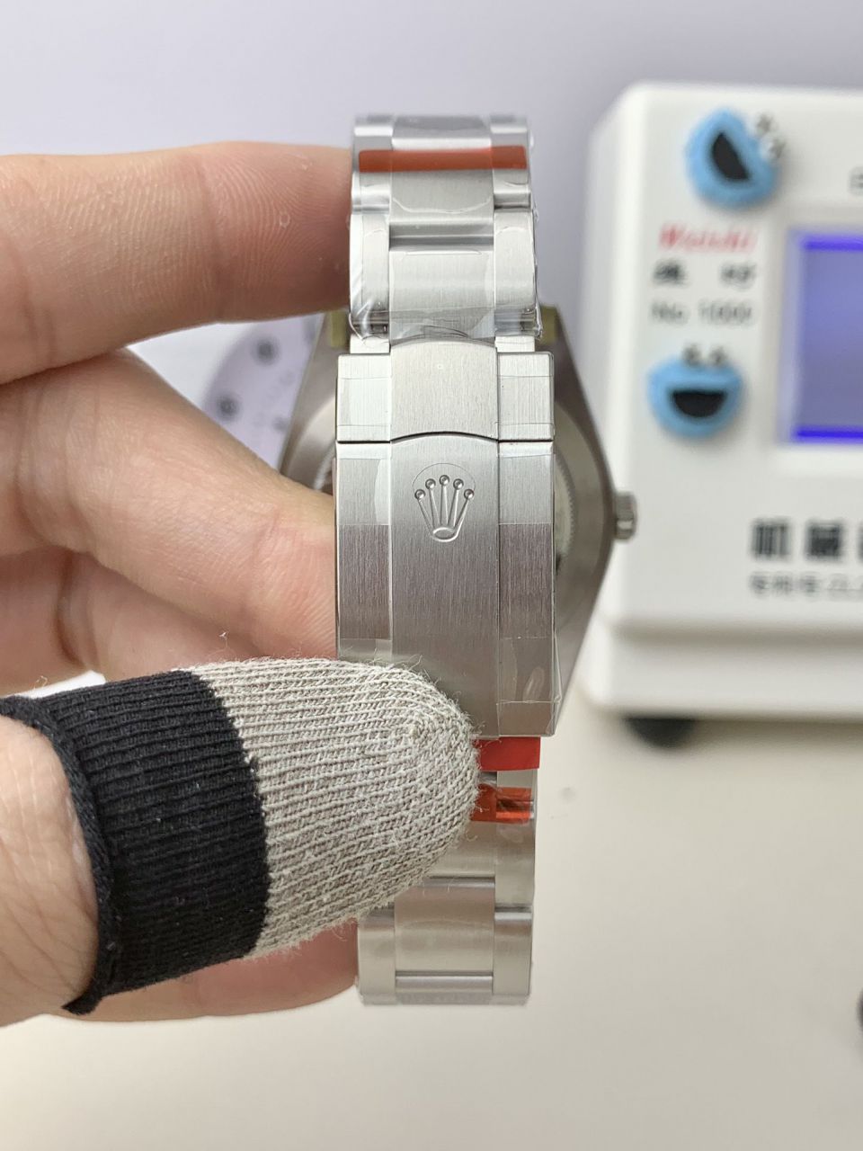 VS Rolex  oyster perpetual 动m124300-0002 wrist watch 41毫米一比一高仿黑恒动 / R859