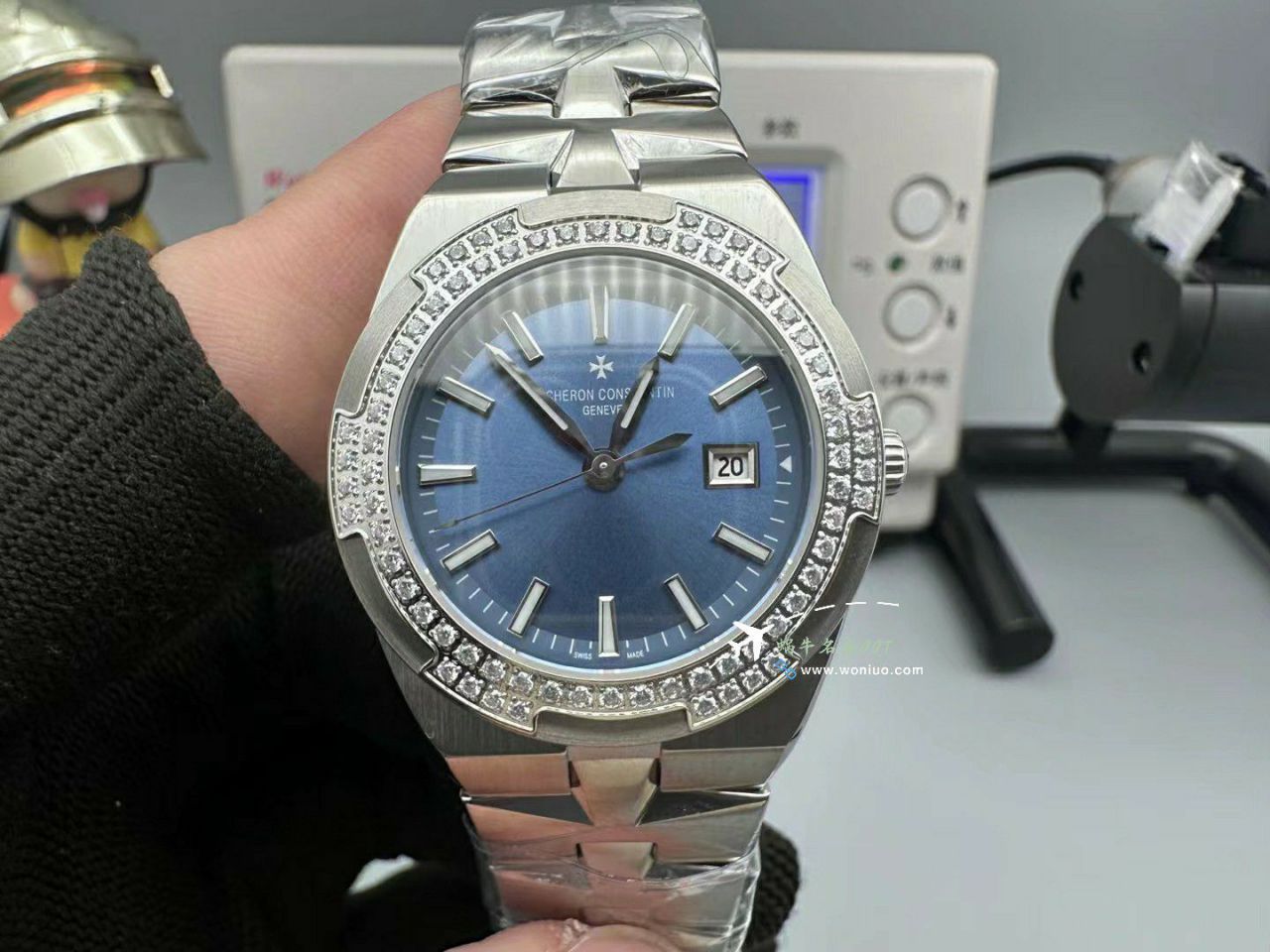 CCVacheron Constantin   Overseas 女表一比一复刻高仿1205V/100A-B591，1225V/200R-H015，1225V/200A-B590 wrist watch  / JS268