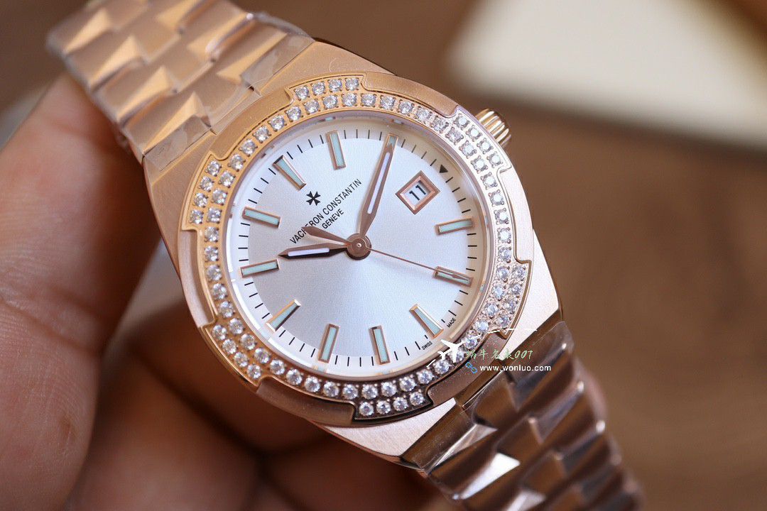 CCVacheron Constantin   Overseas 女表一比一复刻高仿1205V/100A-B591，1225V/200R-H015，1225V/200A-B590 wrist watch  / JS268
