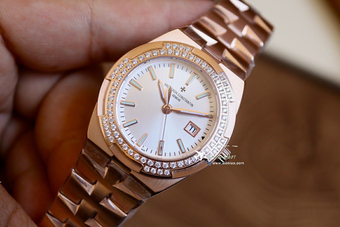 CCVacheron Constantin   Overseas 女表一比一复刻高仿1205V/100A-B591，1225V/200R-H015，1225V/200A-B590 wrist watch  / JS268