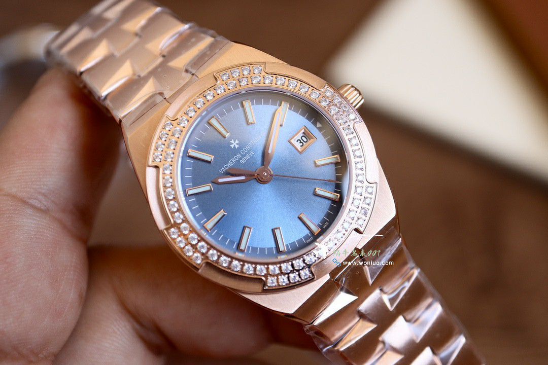 CCVacheron Constantin   Overseas 女表一比一复刻高仿1205V/100A-B591，1225V/200R-H015，1225V/200A-B590 wrist watch  / JS268