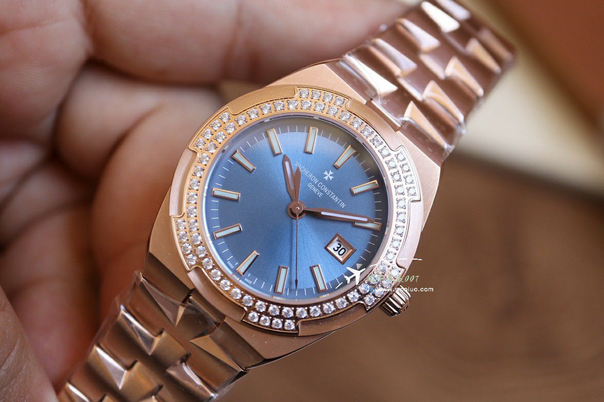 CCVacheron Constantin   Overseas 女表一比一复刻高仿1205V/100A-B591，1225V/200R-H015，1225V/200A-B590 wrist watch  / JS268