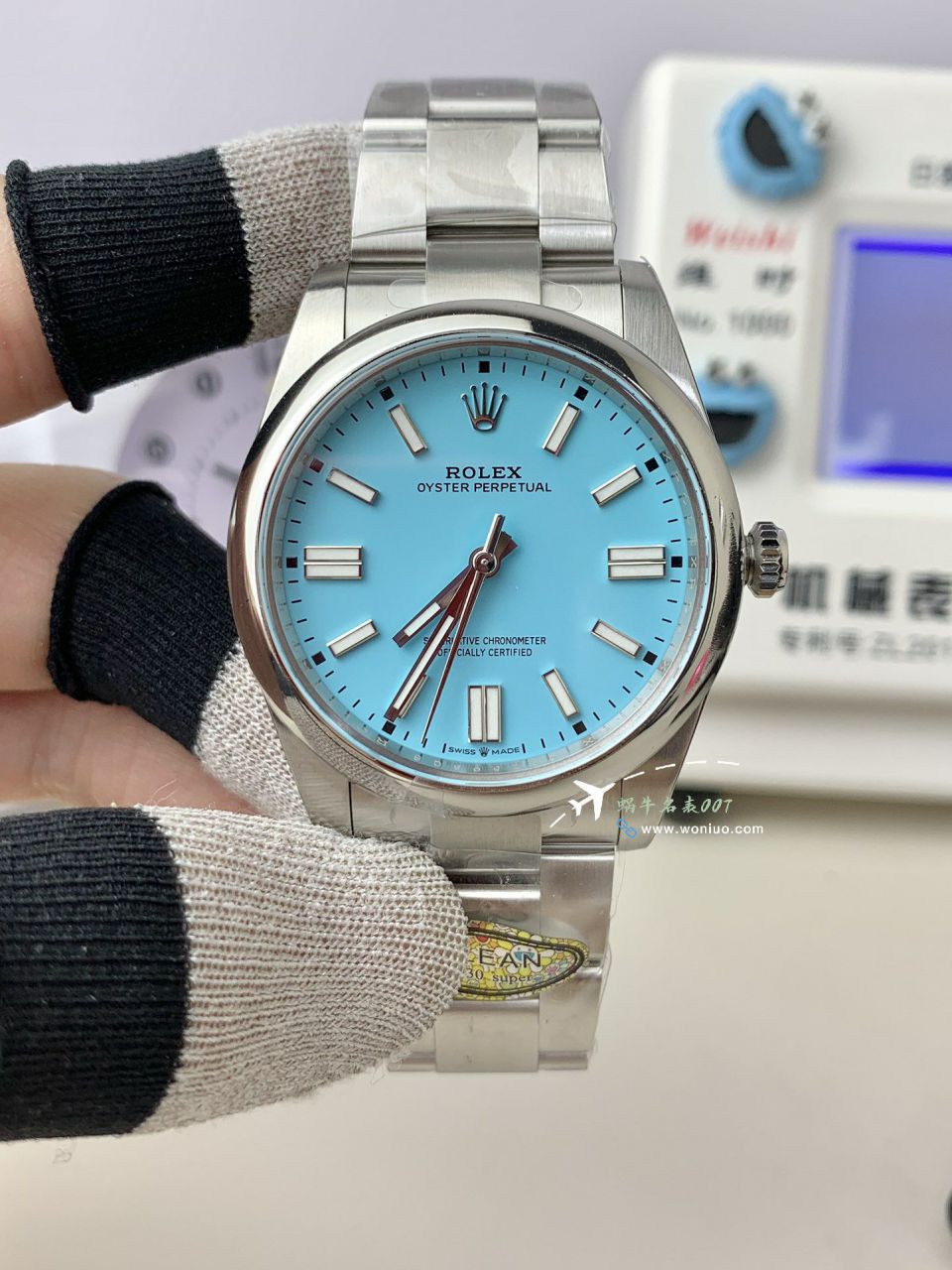 clean Rolex  oyster perpetual 动41毫米 top 复刻高仿m124300-0005 wrist watch  / R860