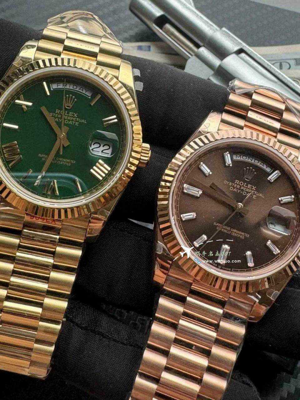 GMV3 Rolex  Adding weight DD Day-Date 型177g top 复刻高仿m228238-0061，m228235-0003 wrist watch  / R862