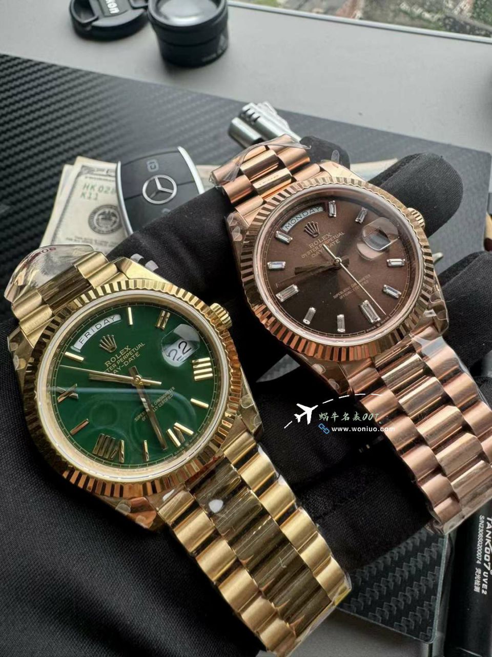 GMV3 Rolex  Adding weight DD Day-Date 型177g top 复刻高仿m228238-0061，m228235-0003 wrist watch  / R862