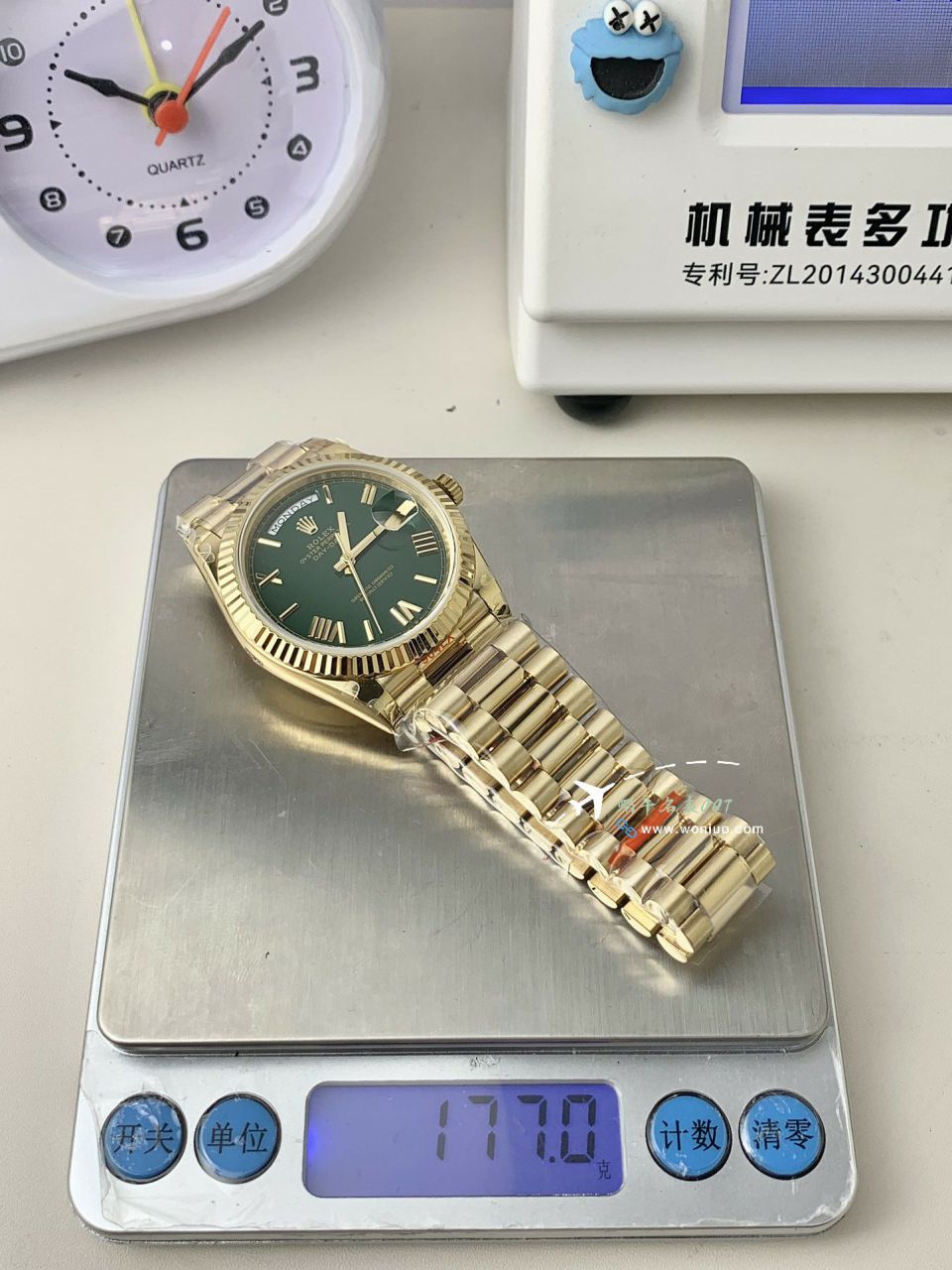 GMV3 Rolex  Adding weight DD Day-Date 型177g top 复刻高仿m228238-0061，m228235-0003 wrist watch  / R862