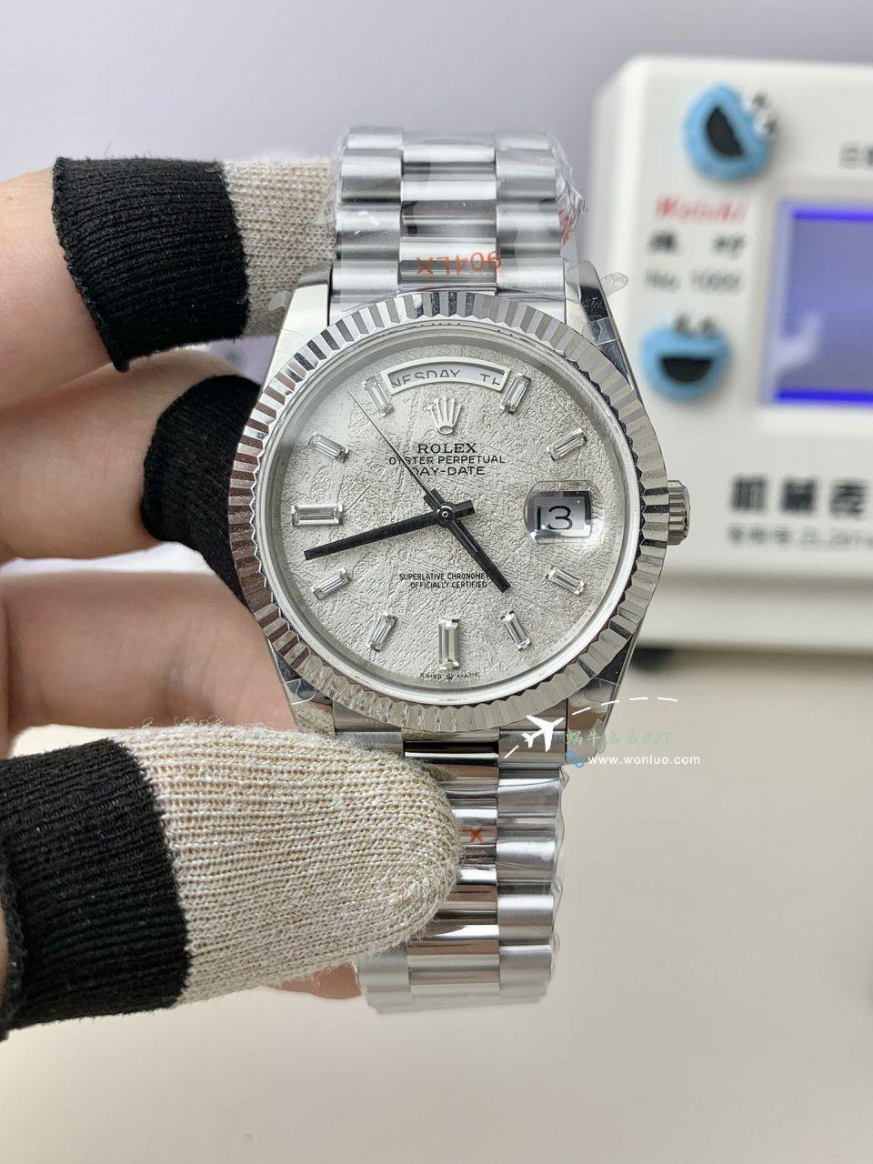 GMV3 Rolex  Adding weight DD Day-Date 型177g top 复刻高仿m228238-0061，m228235-0003 wrist watch  / R862