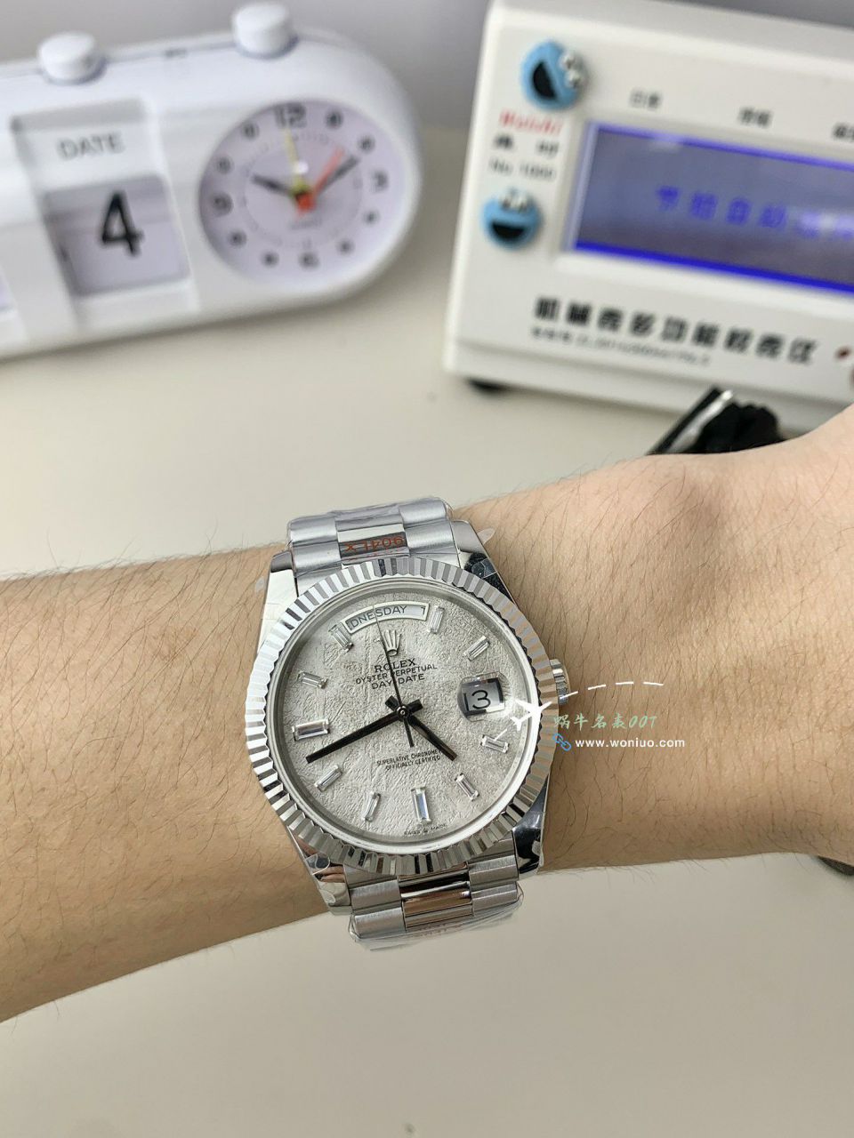 GMV3 Rolex  Adding weight DD Day-Date 型177g top 复刻高仿m228238-0061，m228235-0003 wrist watch  / R862