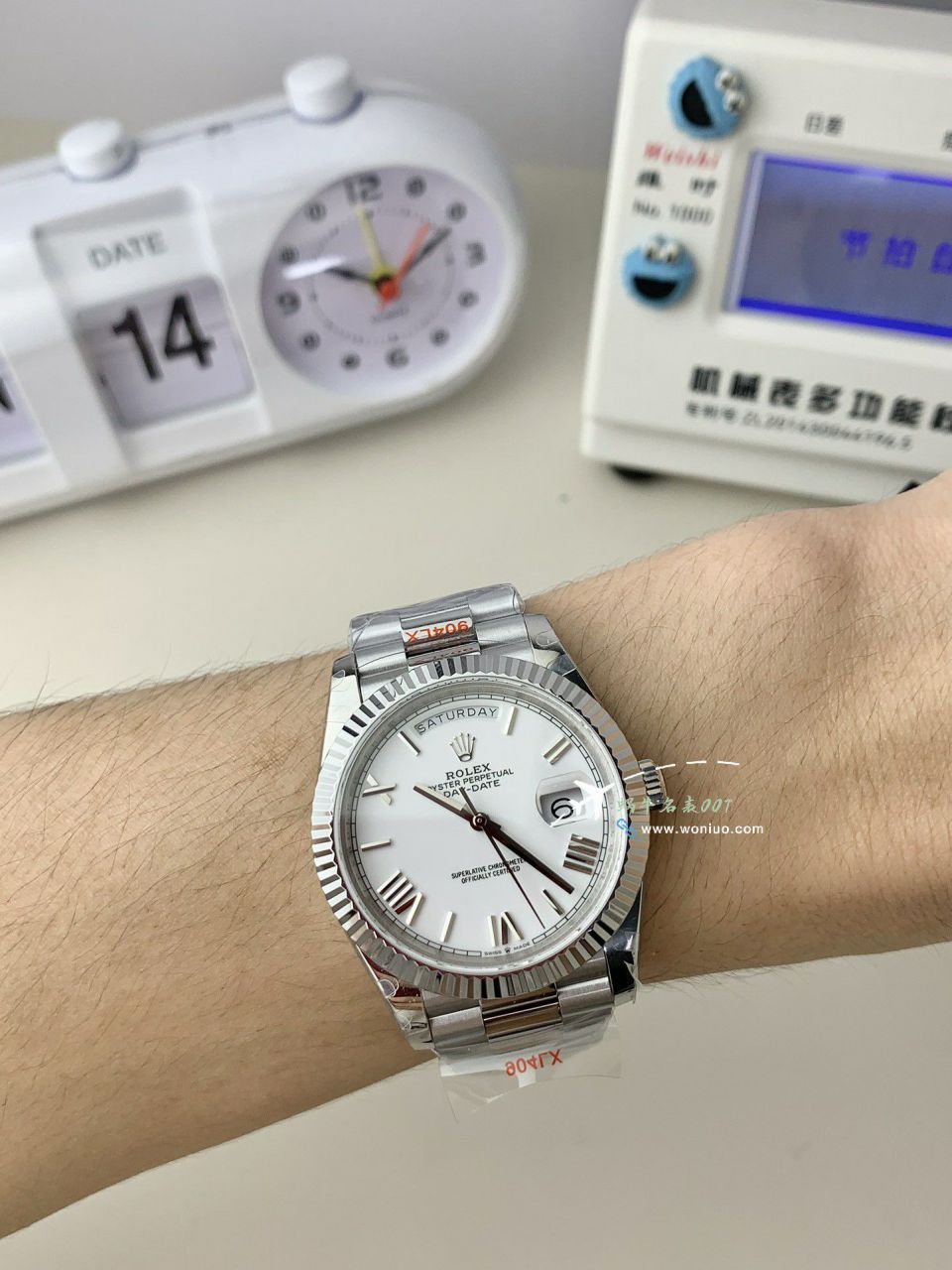 GMV3 Rolex  Adding weight DD Day-Date 型177g top 复刻高仿m228238-0061，m228235-0003 wrist watch  / R862