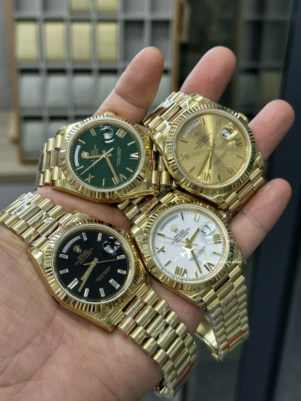 GMV3 Rolex  Adding weight DD Day-Date 型177g top 复刻高仿m228238-0061，m228235-0003 wrist watch  / R862