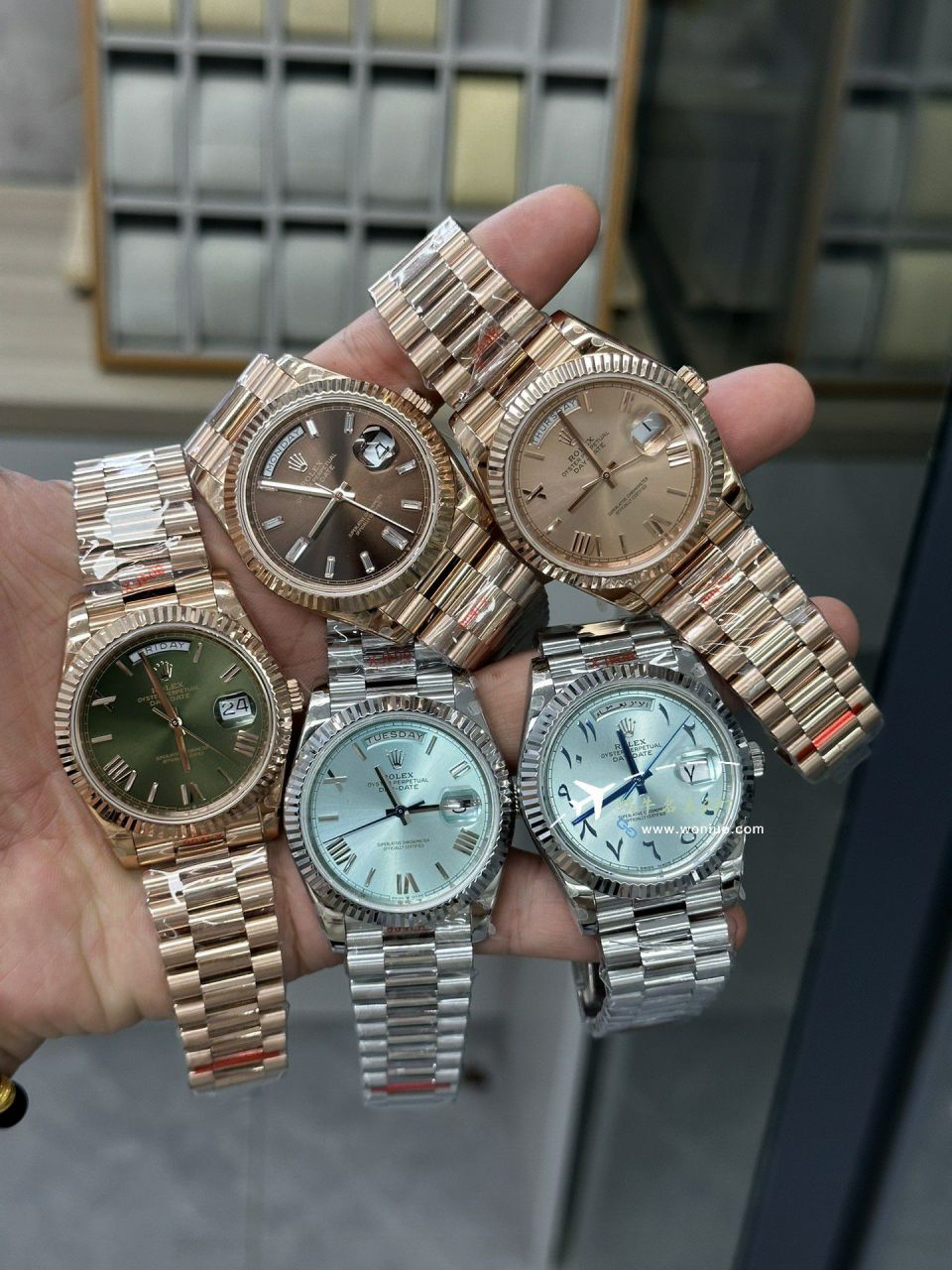 GMV3 Rolex  Adding weight DD Day-Date 型177g top 复刻高仿m228238-0061，m228235-0003 wrist watch  / R862