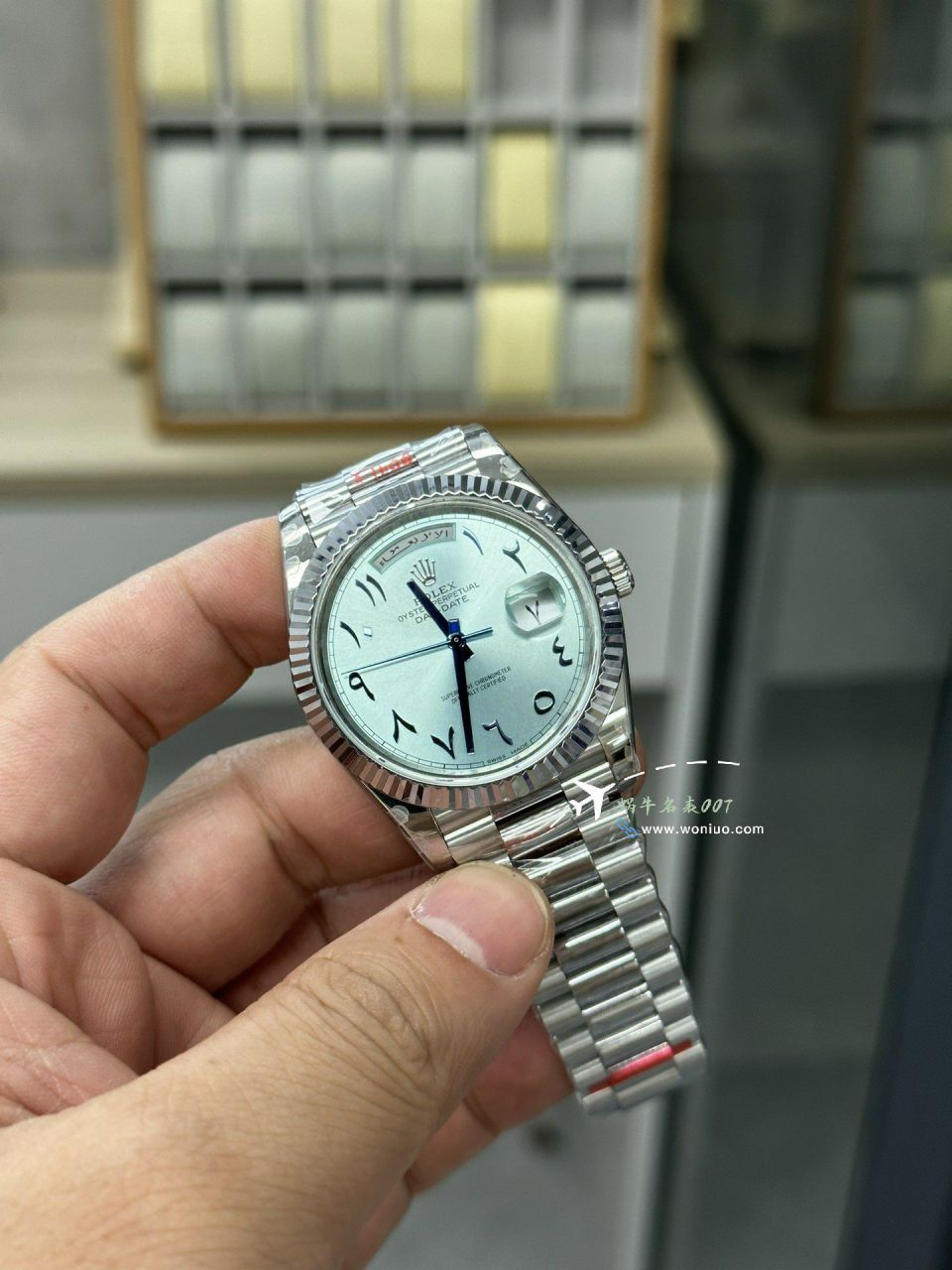 GMV3 Rolex  Adding weight DD Day-Date 型177g top 复刻高仿m228238-0061，m228235-0003 wrist watch  / R862