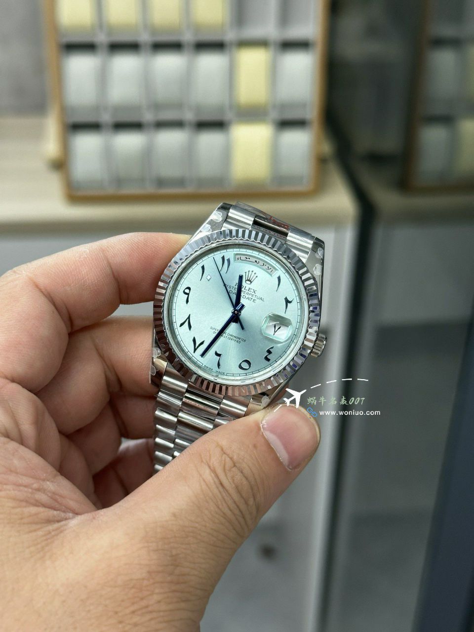 GMV3 Rolex  Adding weight DD Day-Date 型177g top 复刻高仿m228238-0061，m228235-0003 wrist watch  / R862