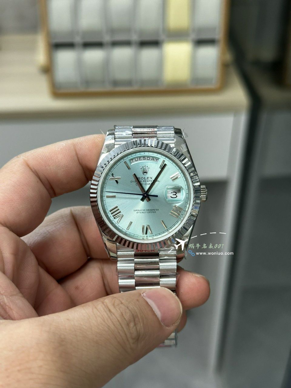 GMV3 Rolex  Adding weight DD Day-Date 型177g top 复刻高仿m228238-0061，m228235-0003 wrist watch  / R862
