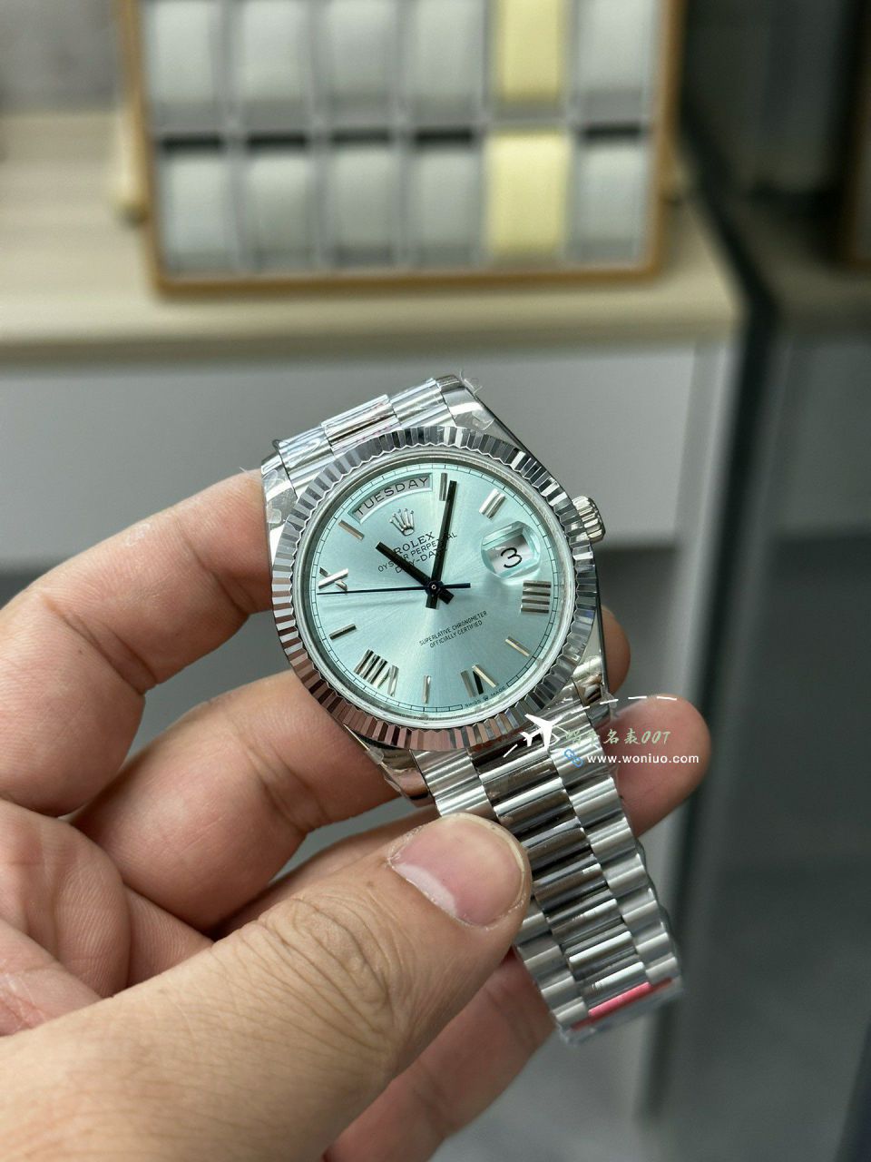 GMV3 Rolex  Adding weight DD Day-Date 型177g top 复刻高仿m228238-0061，m228235-0003 wrist watch  / R862