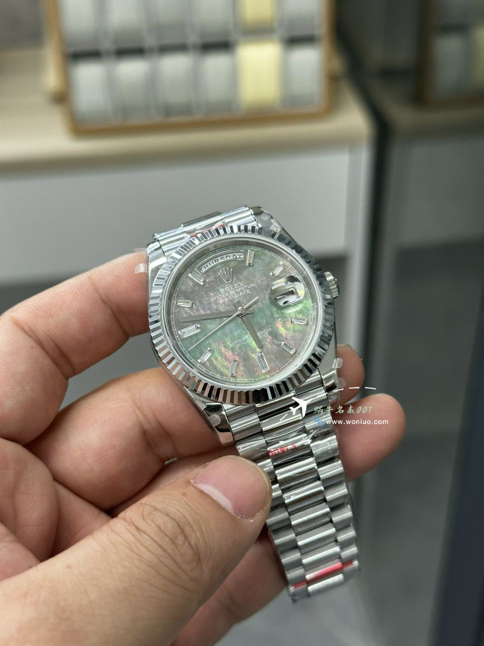 GMV3 Rolex  Adding weight DD Day-Date 型177g top 复刻高仿m228238-0061，m228235-0003 wrist watch  / R862