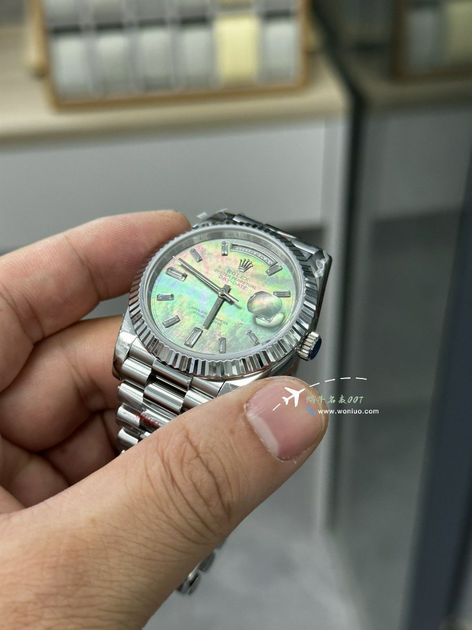 GMV3 Rolex  Adding weight DD Day-Date 型177g top 复刻高仿m228238-0061，m228235-0003 wrist watch  / R862