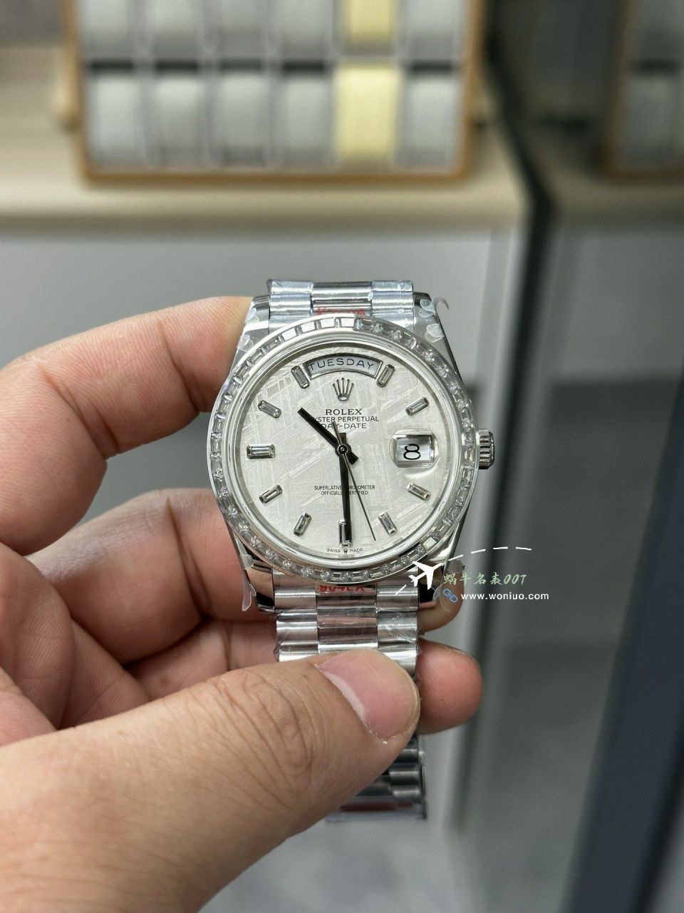 GMV3 Rolex  Adding weight DD Day-Date 型177g top 复刻高仿m228238-0061，m228235-0003 wrist watch  / R862