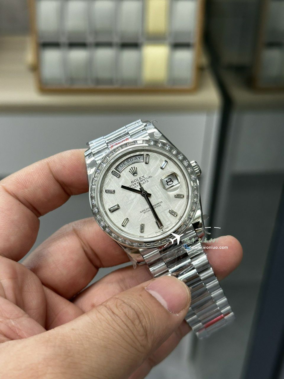 GMV3 Rolex  Adding weight DD Day-Date 型177g top 复刻高仿m228238-0061，m228235-0003 wrist watch  / R862