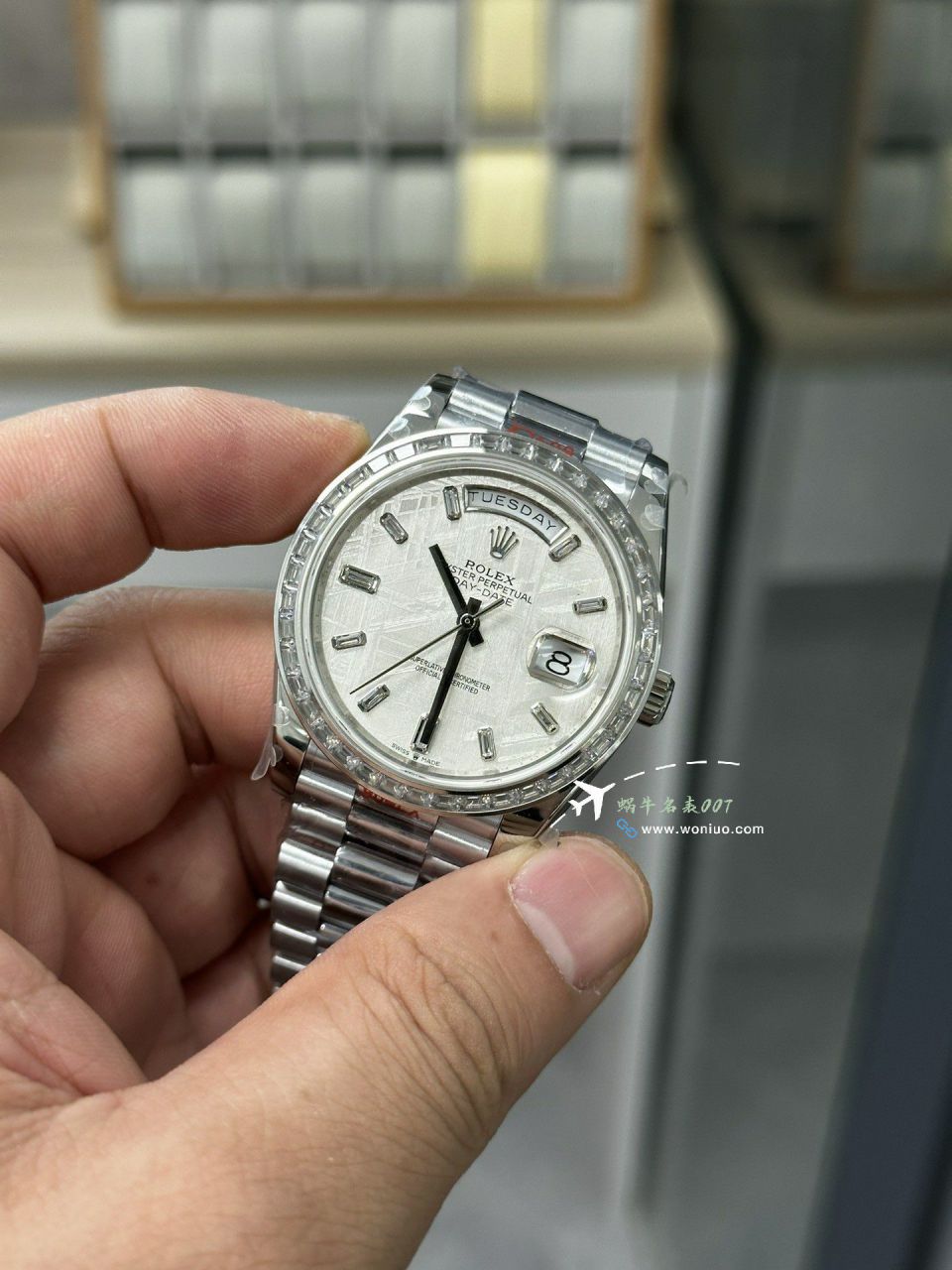 GMV3 Rolex  Adding weight DD Day-Date 型177g top 复刻高仿m228238-0061，m228235-0003 wrist watch  / R862