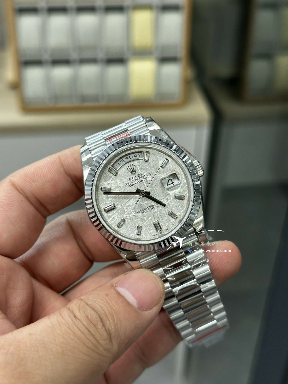 GMV3 Rolex  Adding weight DD Day-Date 型177g top 复刻高仿m228238-0061，m228235-0003 wrist watch  / R862