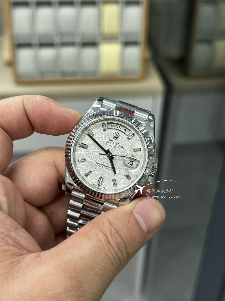 GMV3 Rolex  Adding weight DD Day-Date 型177g top 复刻高仿m228238-0061，m228235-0003 wrist watch  / R862