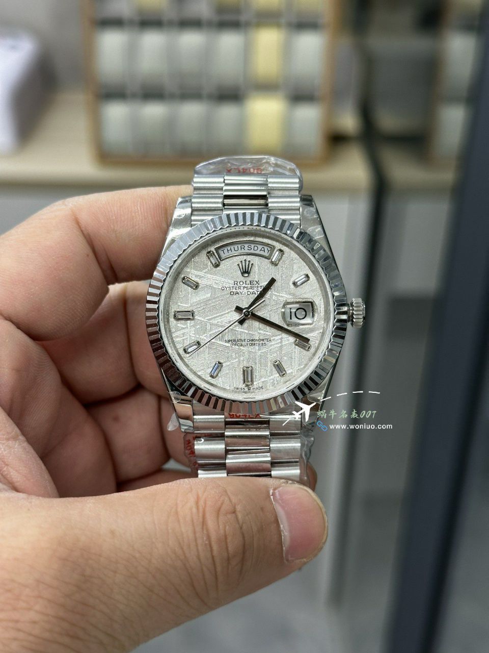 GMV3 Rolex  Adding weight DD Day-Date 型177g top 复刻高仿m228238-0061，m228235-0003 wrist watch  / R862