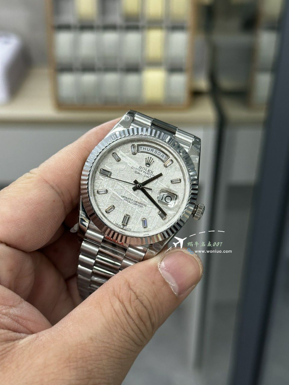 GMV3 Rolex  Adding weight DD Day-Date 型177g top 复刻高仿m228238-0061，m228235-0003 wrist watch  / R862