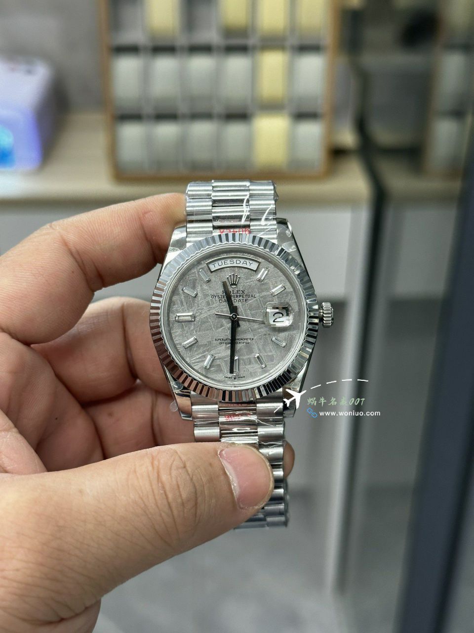 GMV3 Rolex  Adding weight DD Day-Date 型177g top 复刻高仿m228238-0061，m228235-0003 wrist watch  / R862