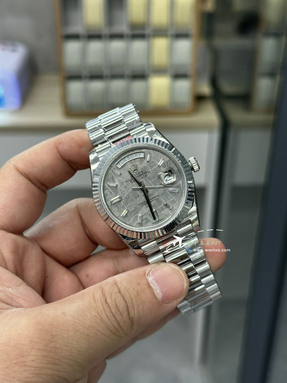 GMV3 Rolex  Adding weight DD Day-Date 型177g top 复刻高仿m228238-0061，m228235-0003 wrist watch  / R862