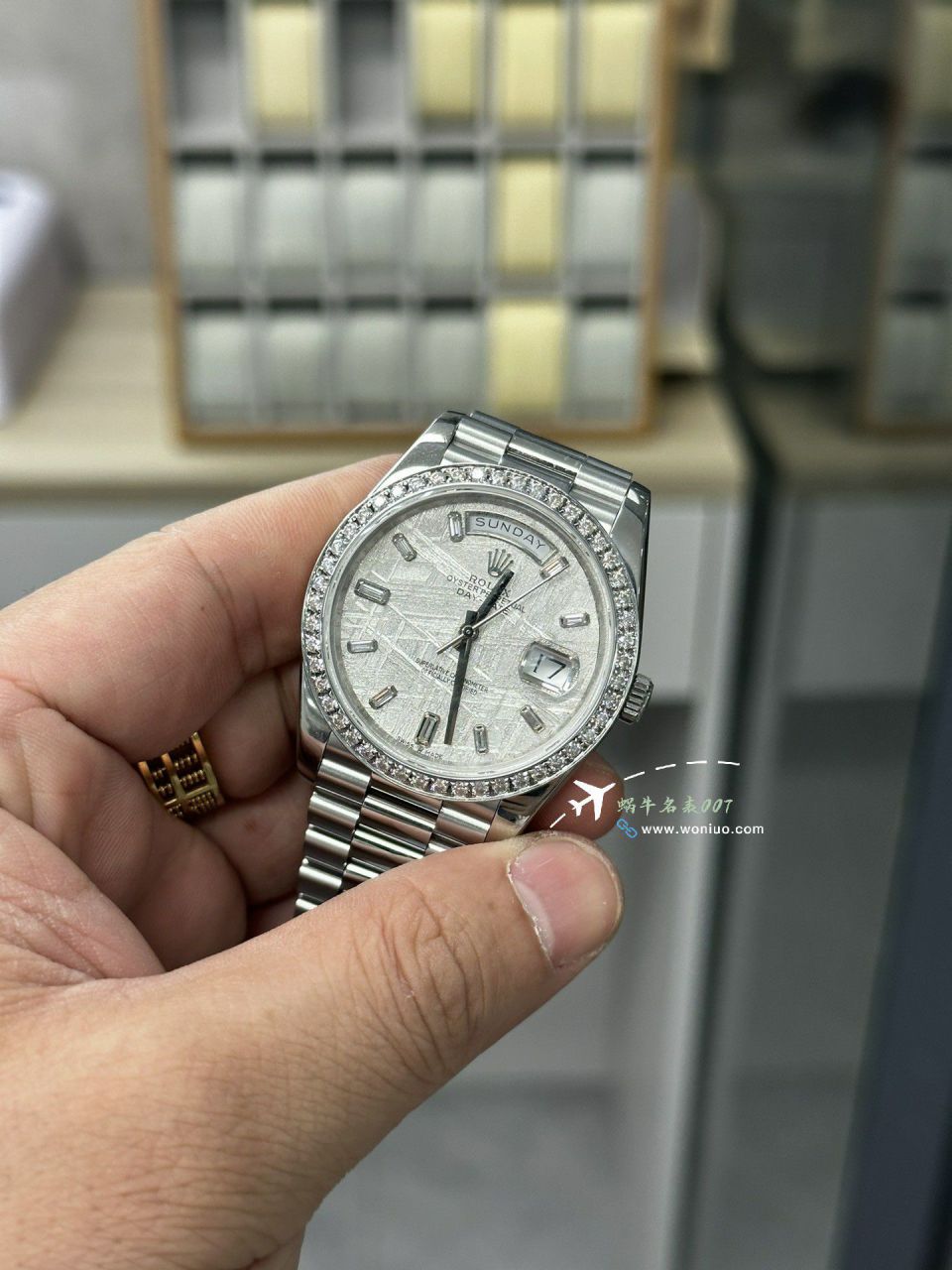 GMV3 Rolex  Adding weight DD Day-Date 型177g top 复刻高仿m228238-0061，m228235-0003 wrist watch  / R862
